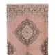 Vintage Turkish hallway rug 86x760 cm