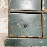 Furniture of trade showcase, around 1900.