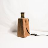 High lamp in solid oak