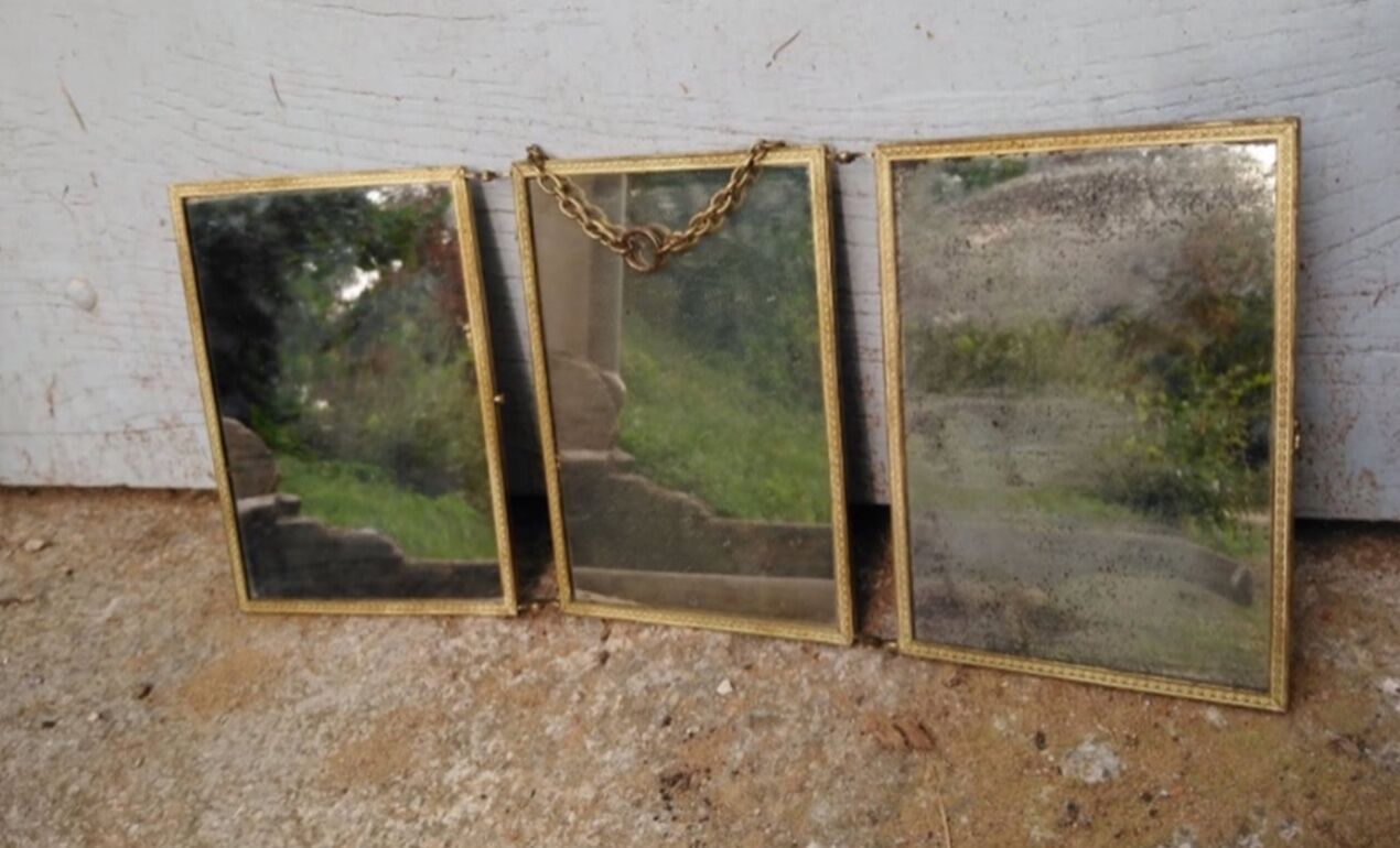 Barber mirror 40x21cm