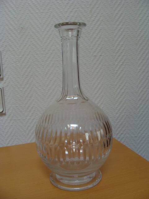 Vintage Crystal Carafe / Renaissance