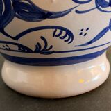 Domingo Punter blue ceramic pitcher, Teruel, 1960