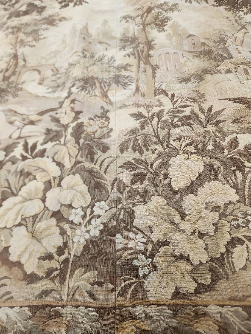Rare very large antique wall tapestry