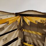 Antique steamer trunk by innovation, 1930s