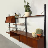 Vintage design modular wall unit Louis van Teeffelen Webe 1960