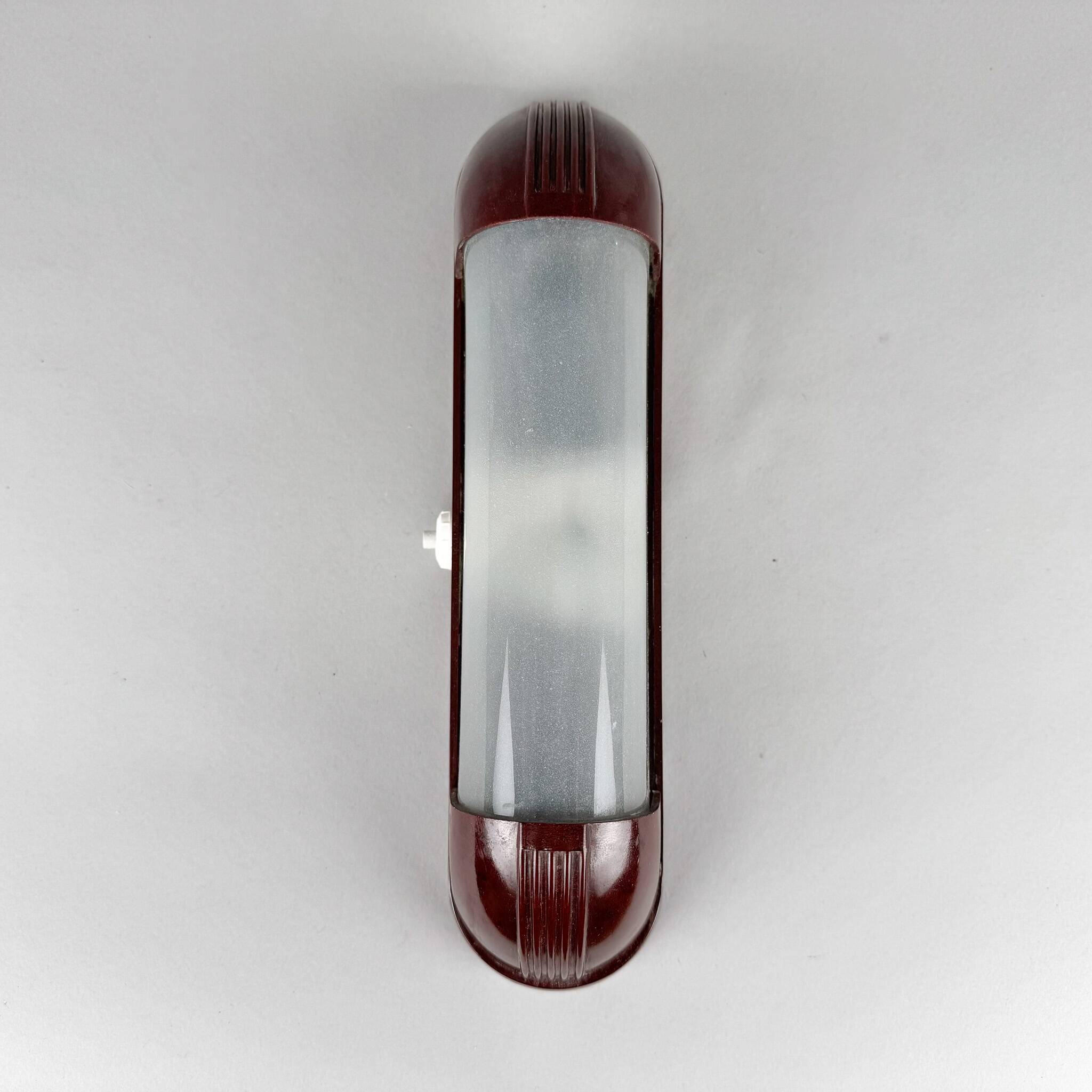1950s Bakelite & Plastic Wall Light, Czechoslovakia