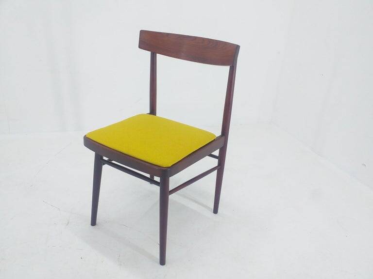 Set of Five Mid Century Dining Chairs, Denmark, 1970s