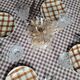 La Redoute x Selency set of 4 brown dessert plates