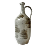 Large enamelled stoneware jug signed Albert Breton, FR Vézelay.