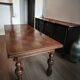 Table en bois massif