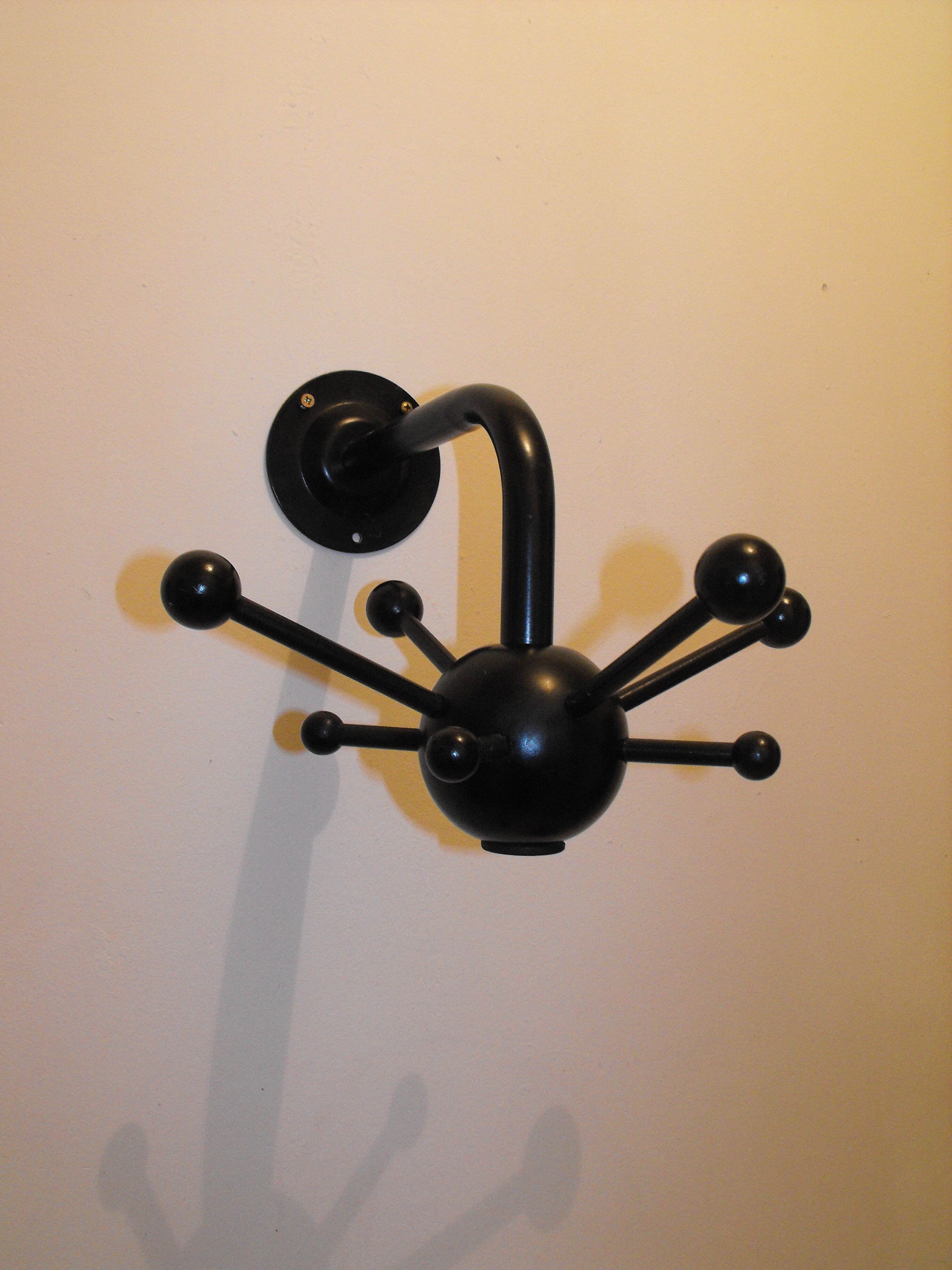 Wall coat rack