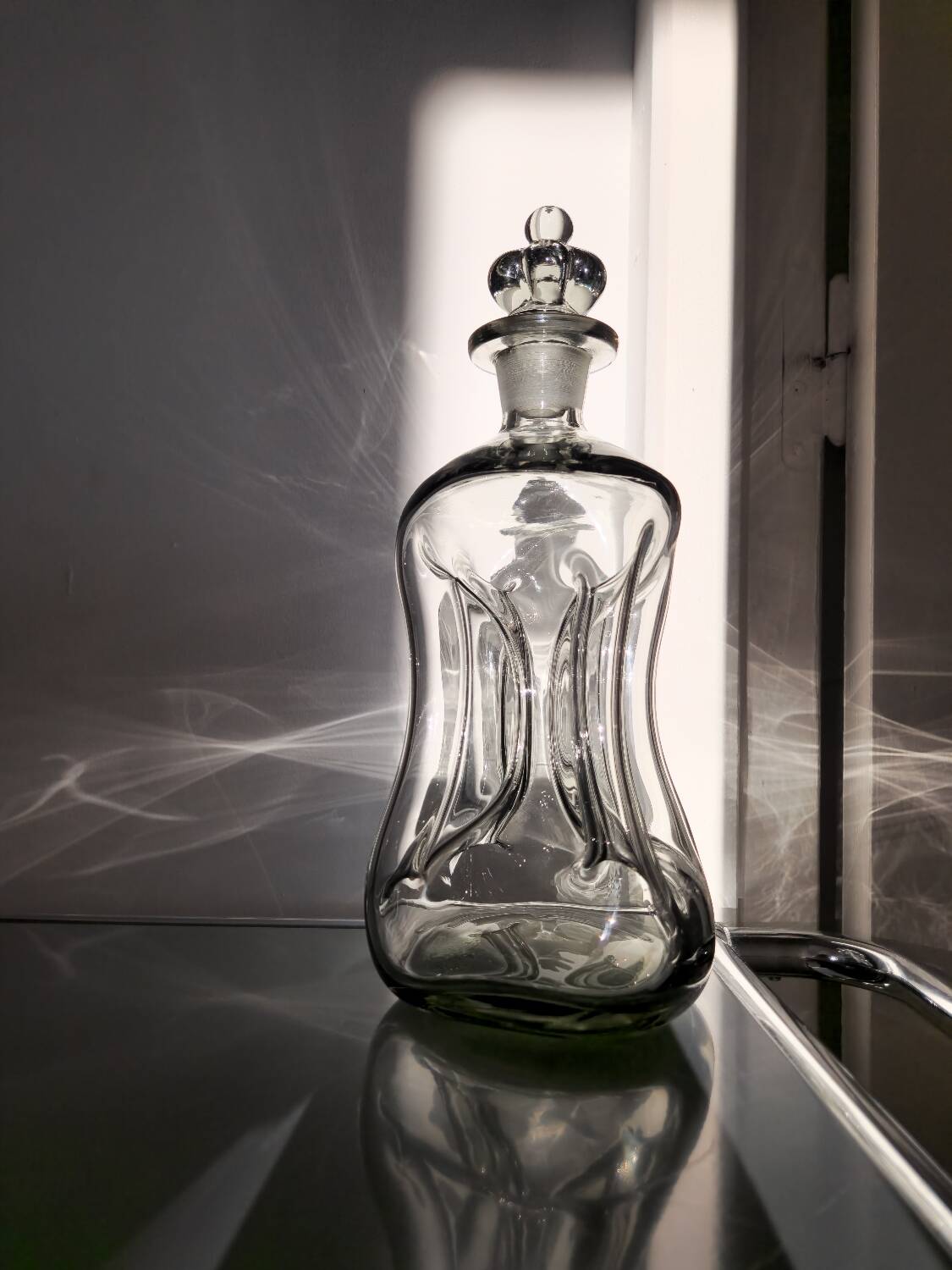 Vintage free-form carafe