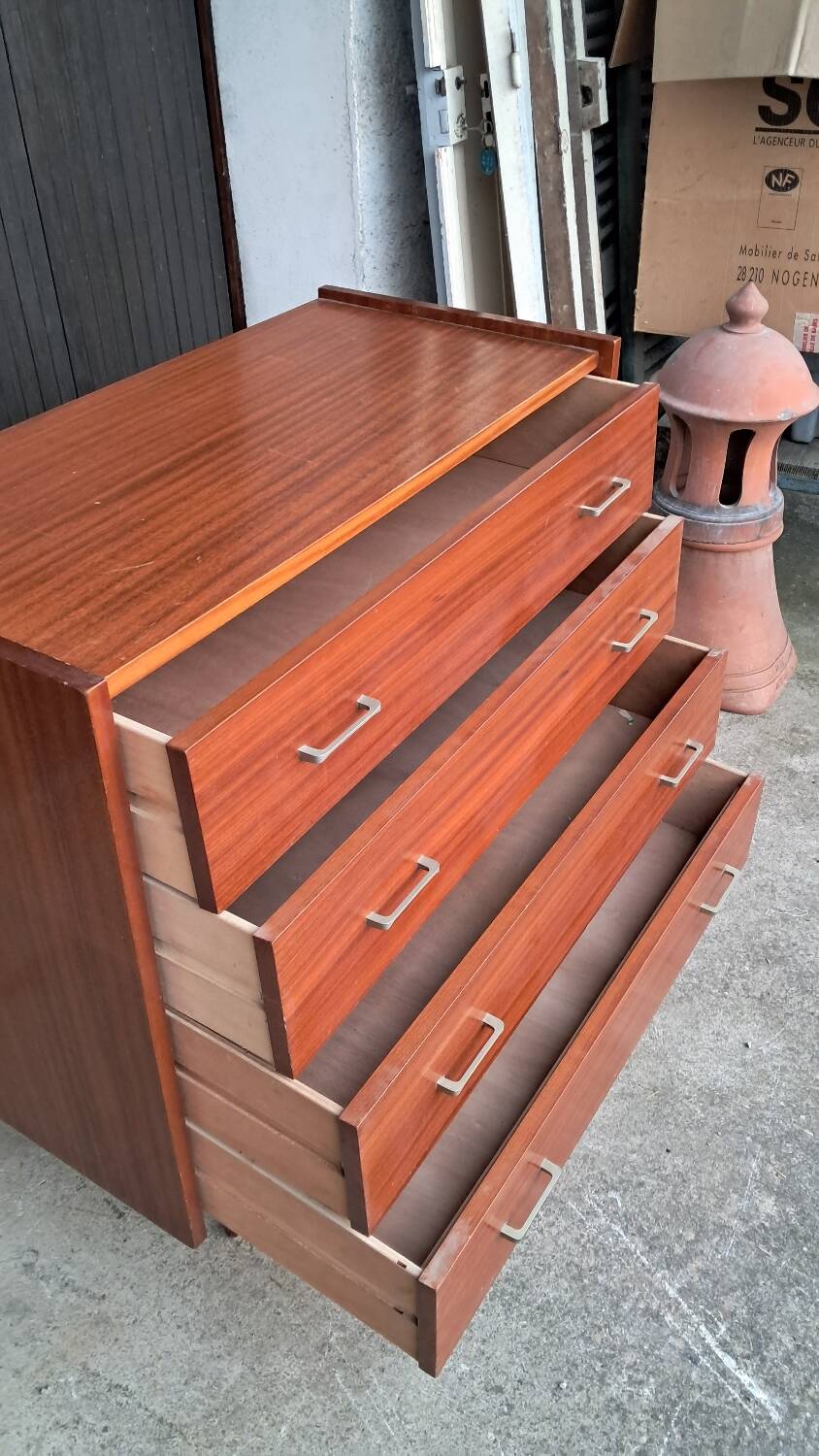 Vintage Scandinavian chest of drawers