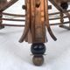 Bronze chandelier 5 lights 1950/1960