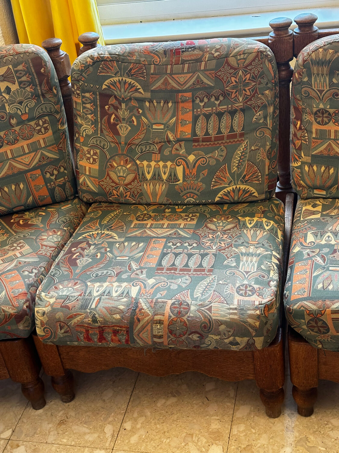 Salon modulable vintage années 50