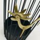 Brass Umbrella Stand Coq by Walter Bosse Mid-Century for Herta Baller, 1950s