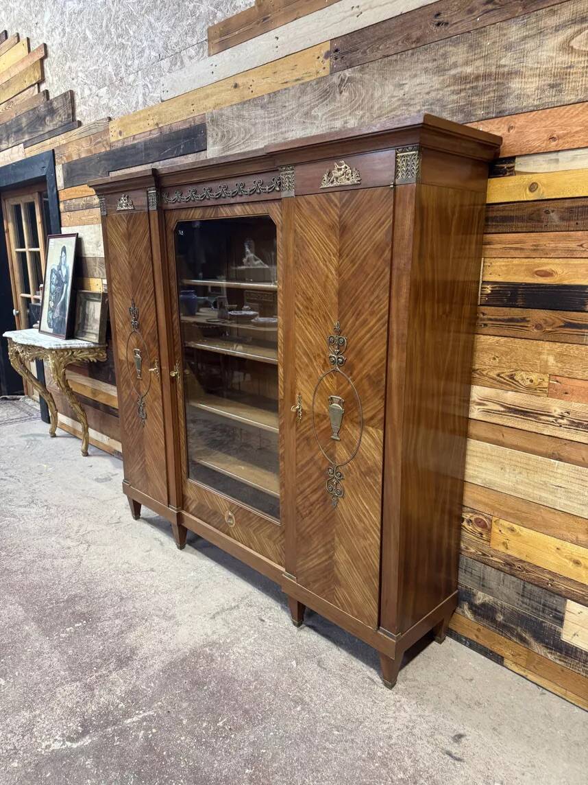 Empire library in mahogany - Early 20th century