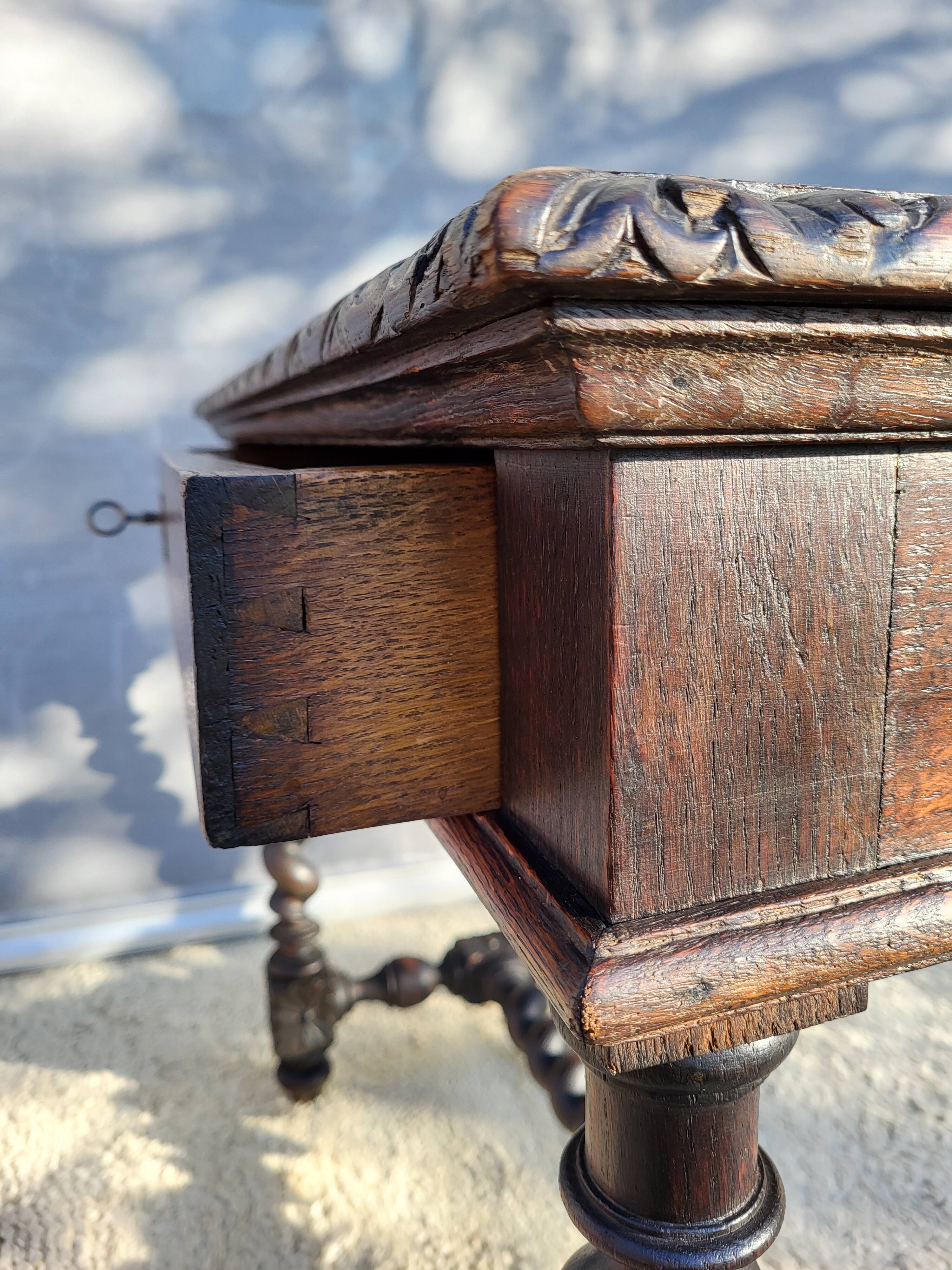 Louis XIII writing desk from the 19th century