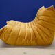 Togo armchair and footstool model designed by Michel Ducaroy 1973