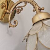 Duo appliques fleurs de nacre