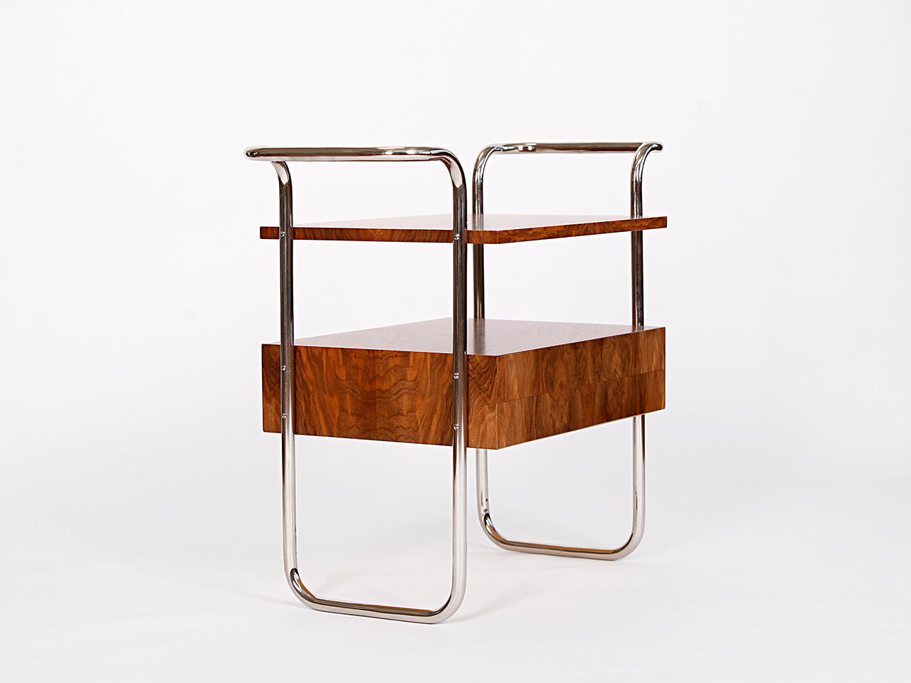 Contemporary Tubular Steel Sideboard Czech Functionalism Bauhaus