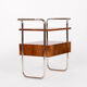 Meuble en acier tubulaire fonctionnalisme tchèque bauhaus