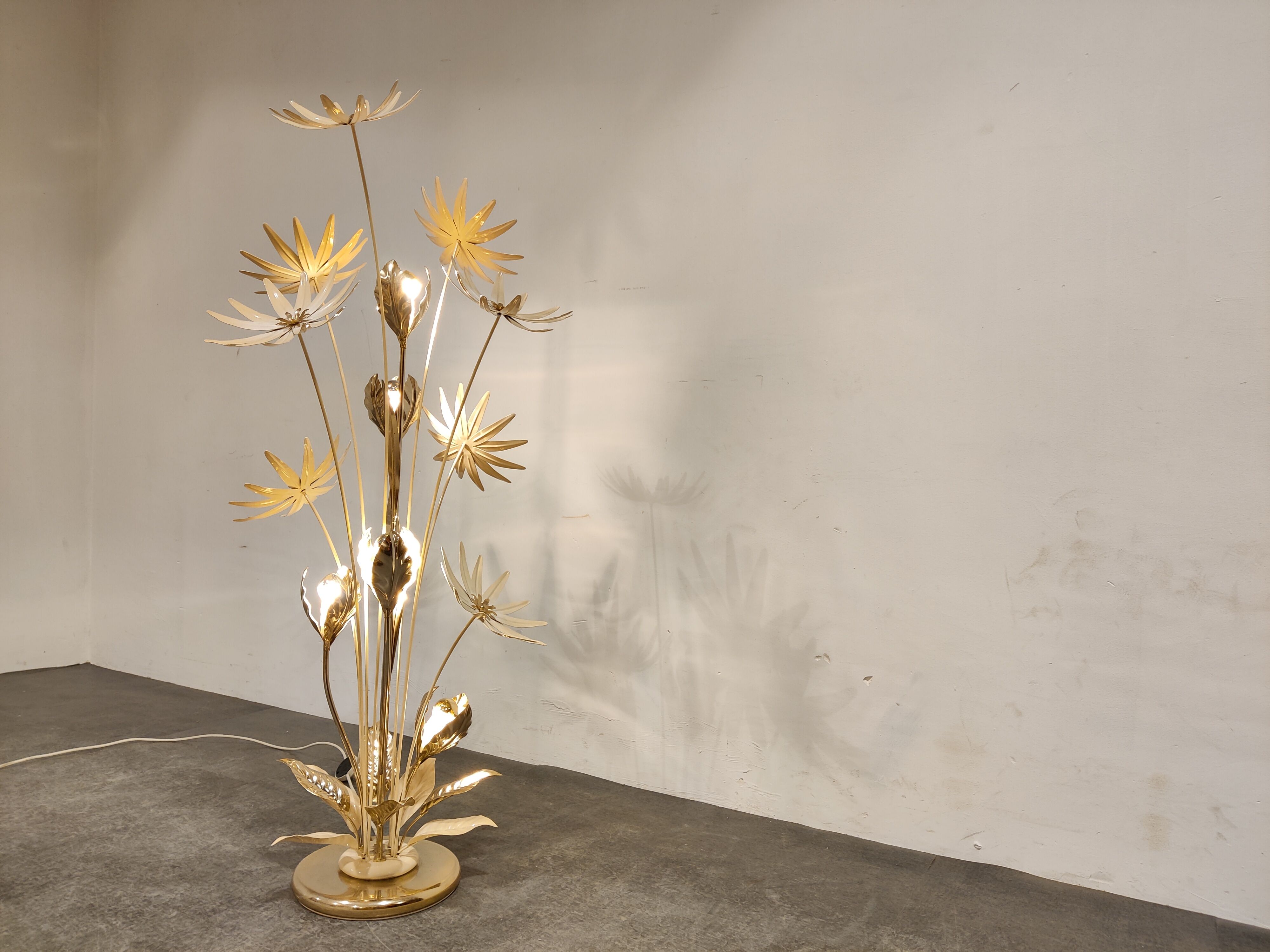 Vintage floor lamp by Hans Kögl, 1970s