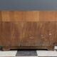 lowboard  with black glass top 1960s