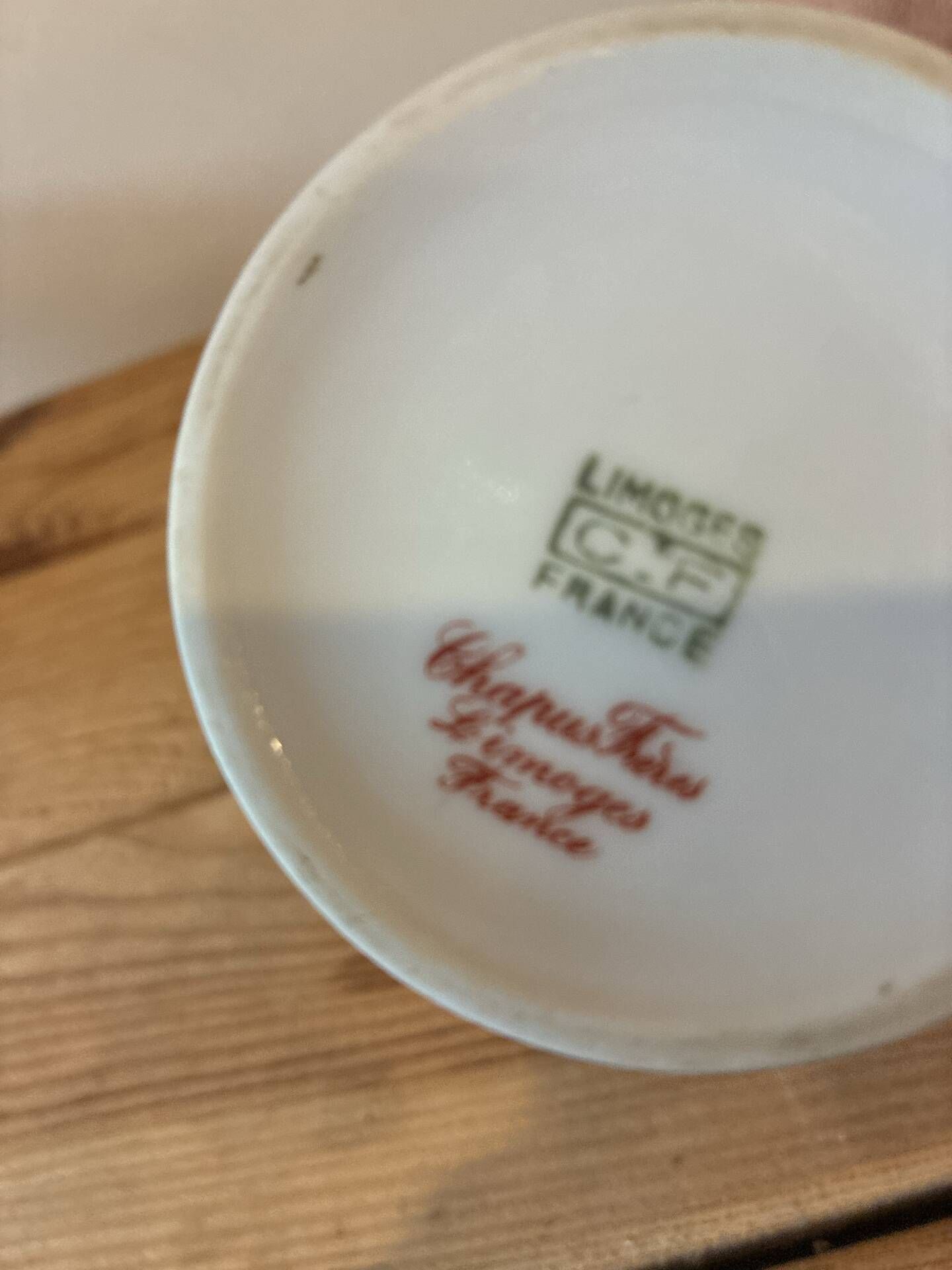 Coffee/tea service in Limoges porcelain – Chapus Frères – Oi decor