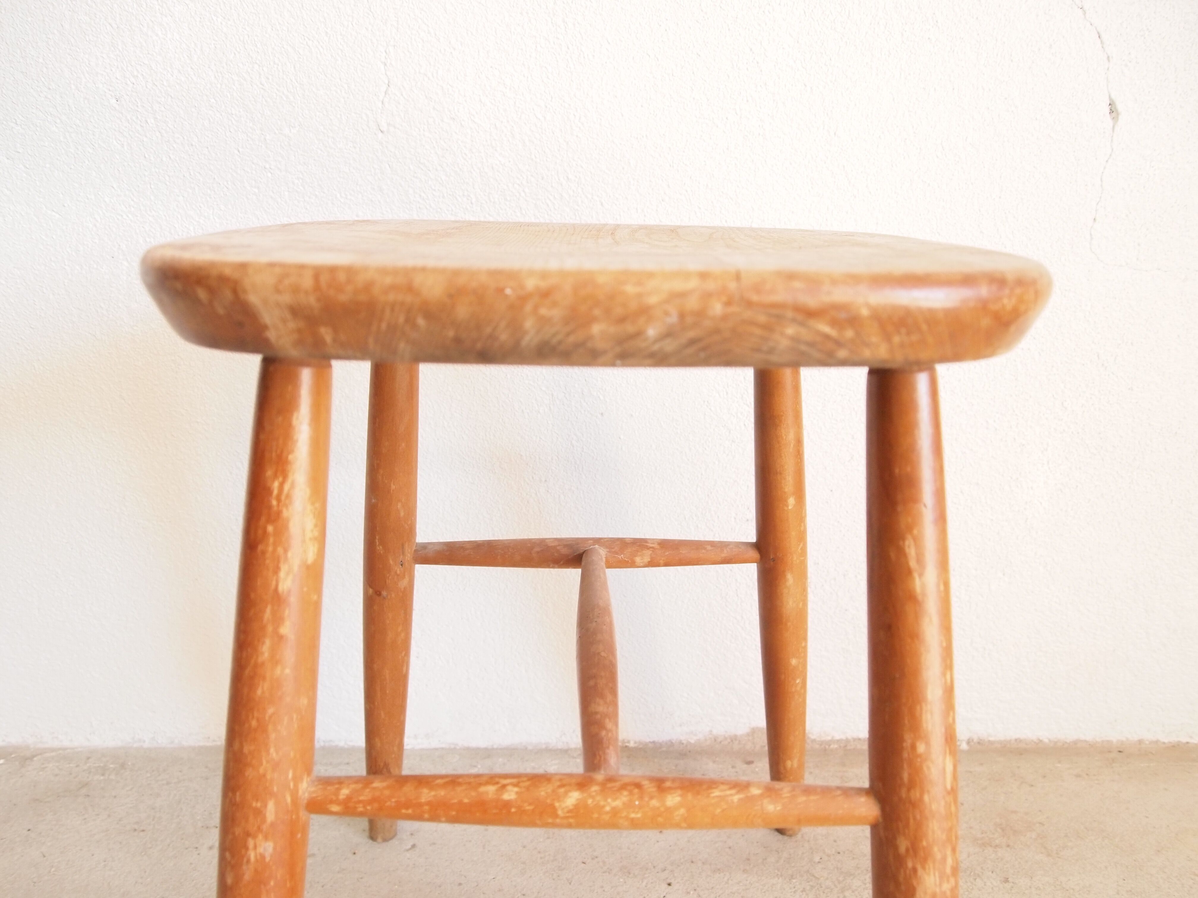 Wooden tabouret