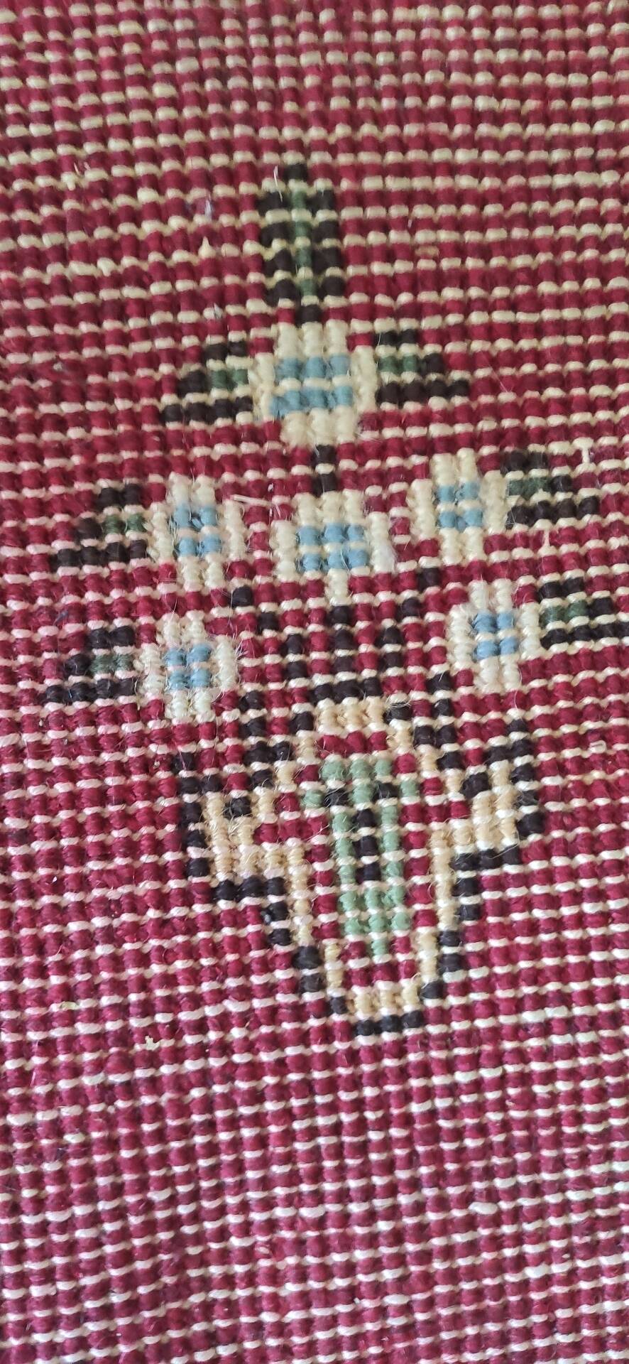 Petit tapis persan  d'années 60