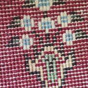 Small Persian rug from the 1960s.