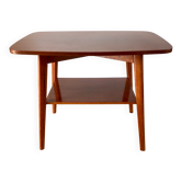 Table console in beech wood 50s