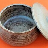 Serving tureen, glazed stoneware, ceramicist Jean Tessier, Atelier Le Cep