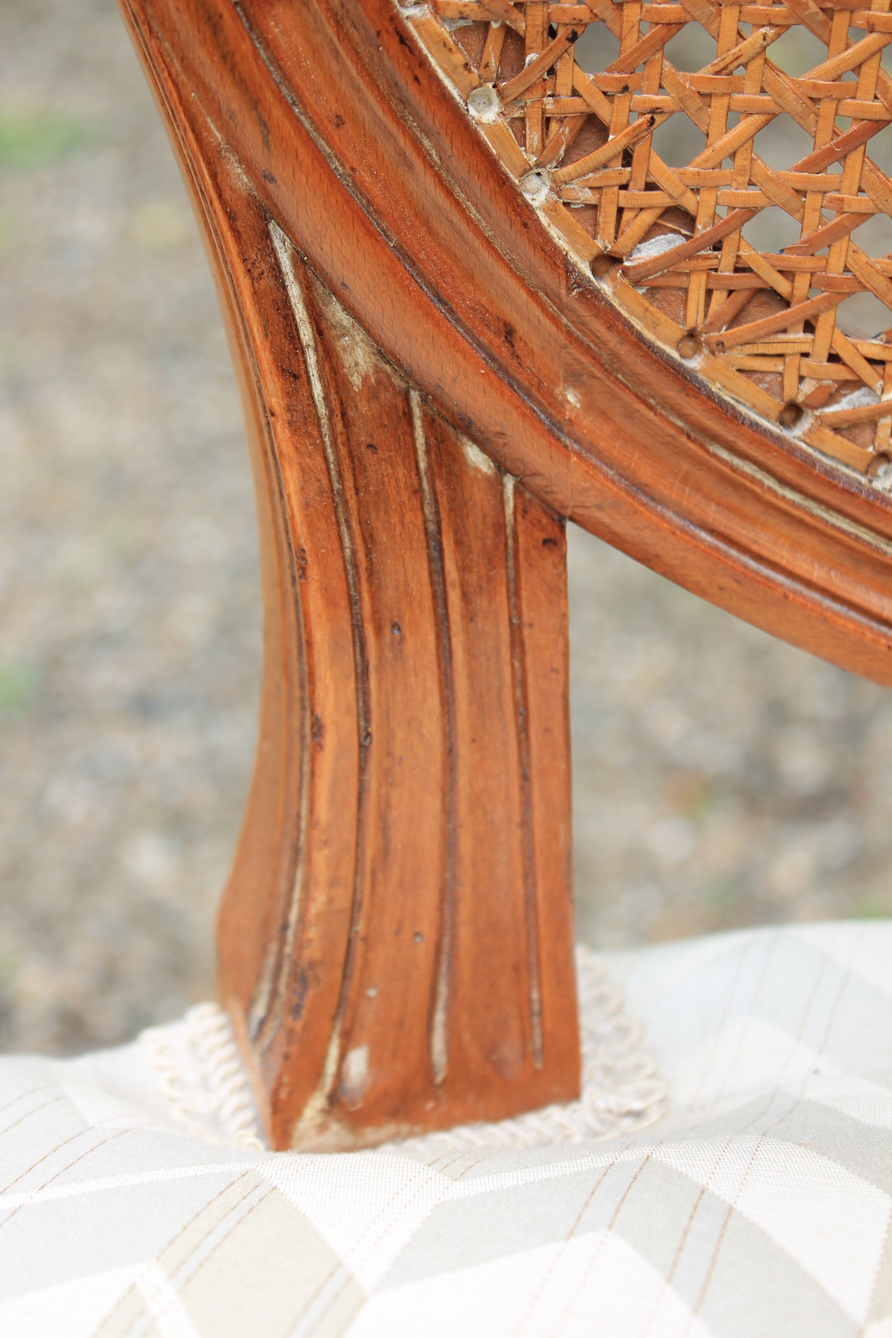 Set of 4 chairs Louis XVI