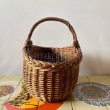 Vintage wicker basket