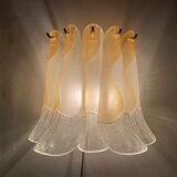 Mid-Century Italian Murano Glass Wall Lights, Set of 2