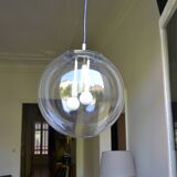 Chandelier pendant lamp Doria Leuchten West Germany 1960