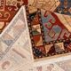 Ethnic rug red beige OTTO - Wool