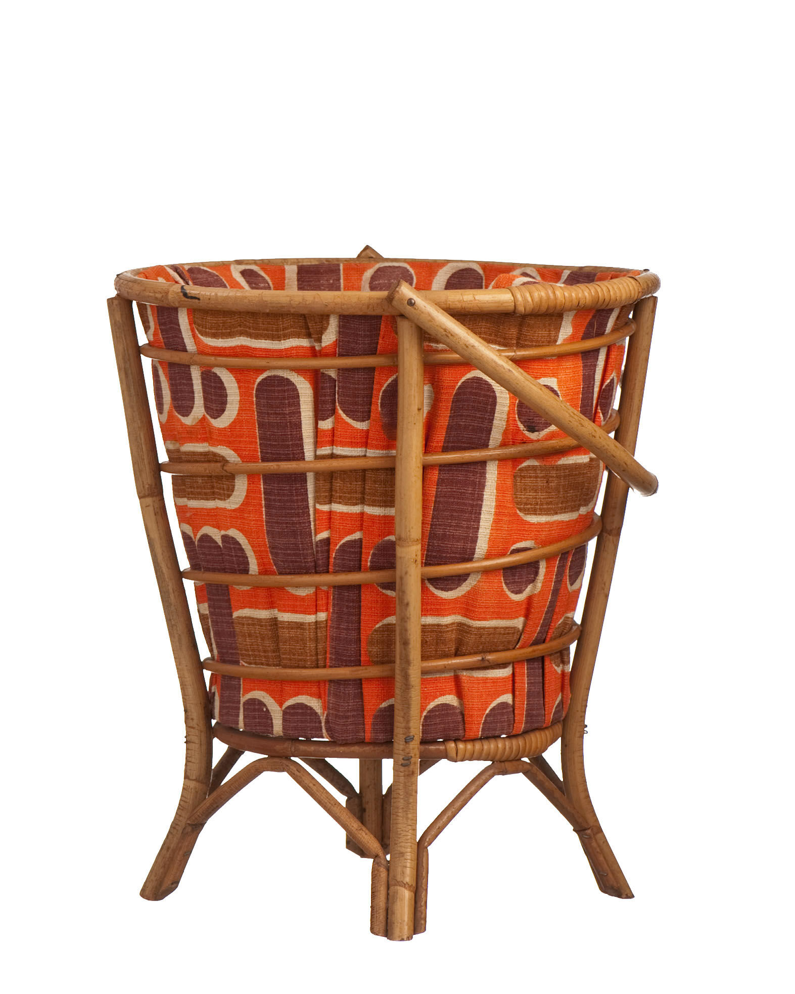 Vintage rattan worker, 1960s