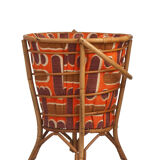 Vintage rattan worker, 1960s