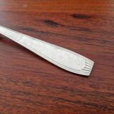Christofle - Cirta model table spoon in Art Deco silver-plated metal