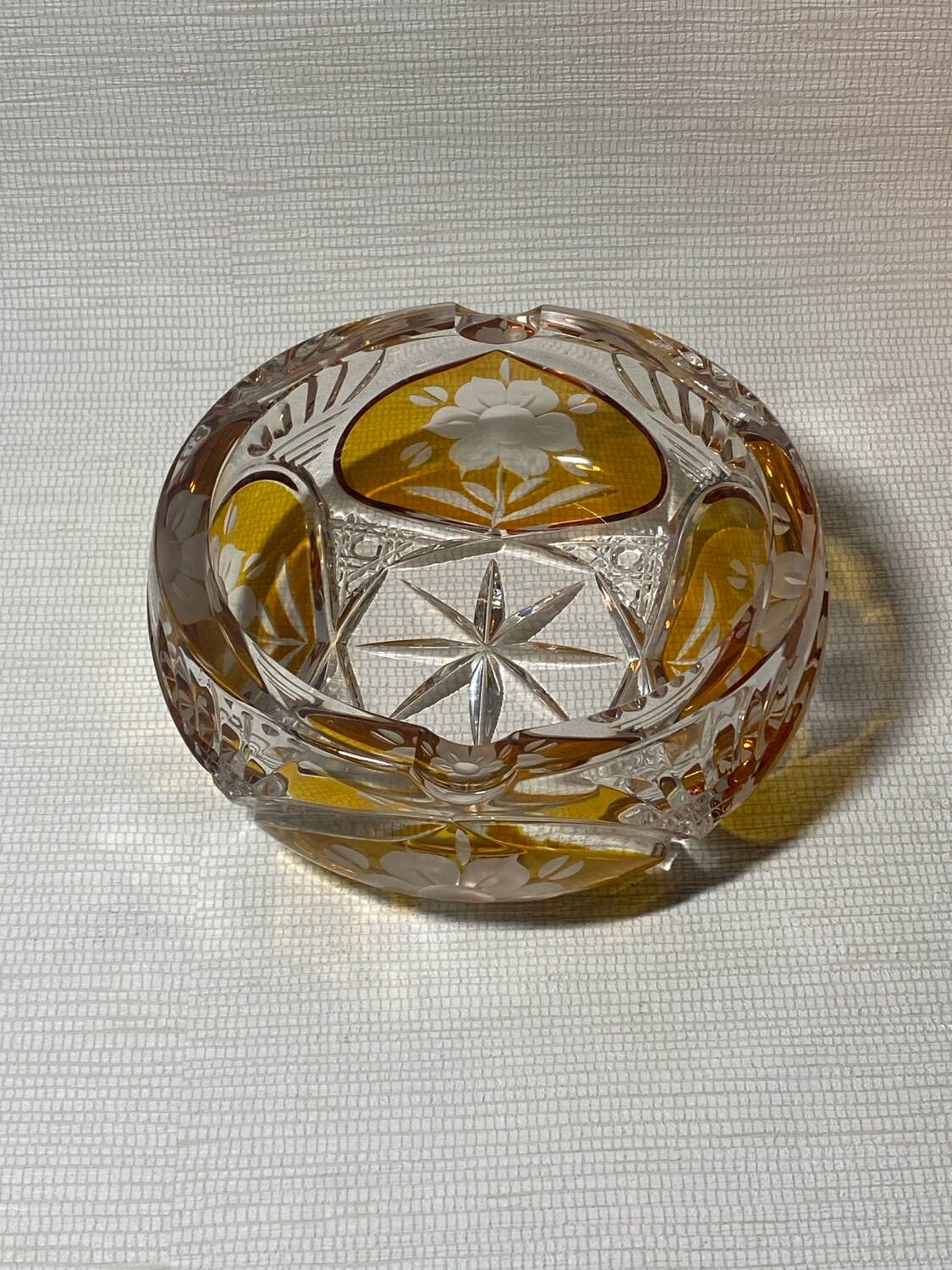 Bowl / catch-all / ashtray Julia crystal