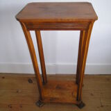 Sofa end table with 2 trays