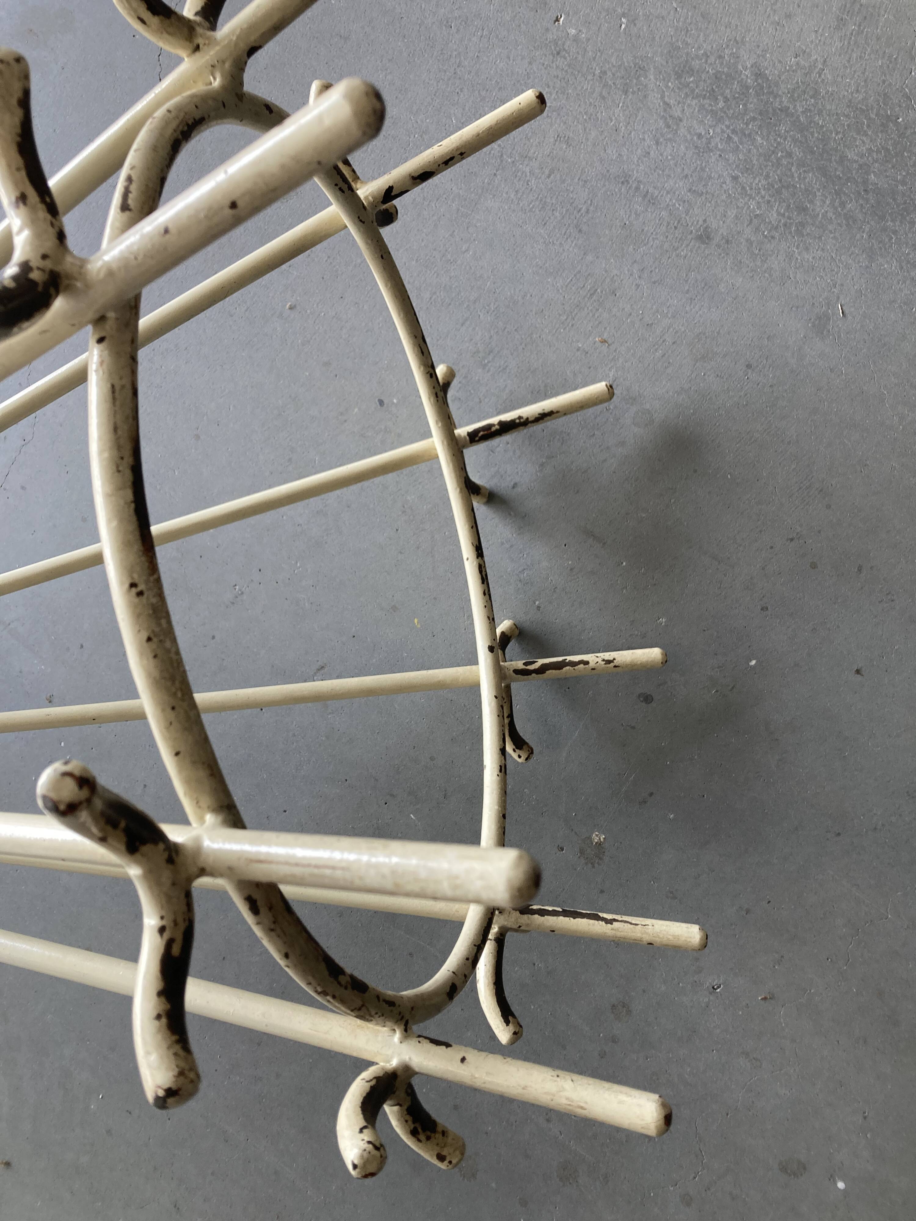 French modernist coat rack, 1950s