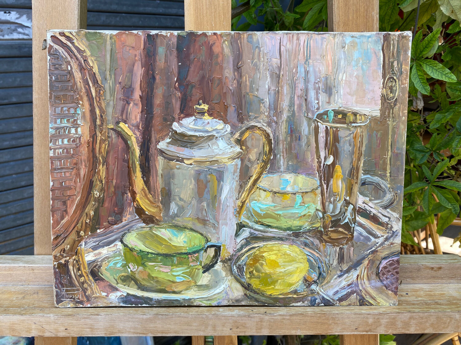 Still life signed Andre Roussel