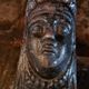 Chenets et plaque en fonte