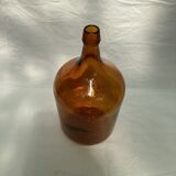 Amber glass bottle