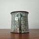 Tasse de poterie de studio allemande moderne du milieu du siècle par Monika Maetzel, années 1960
