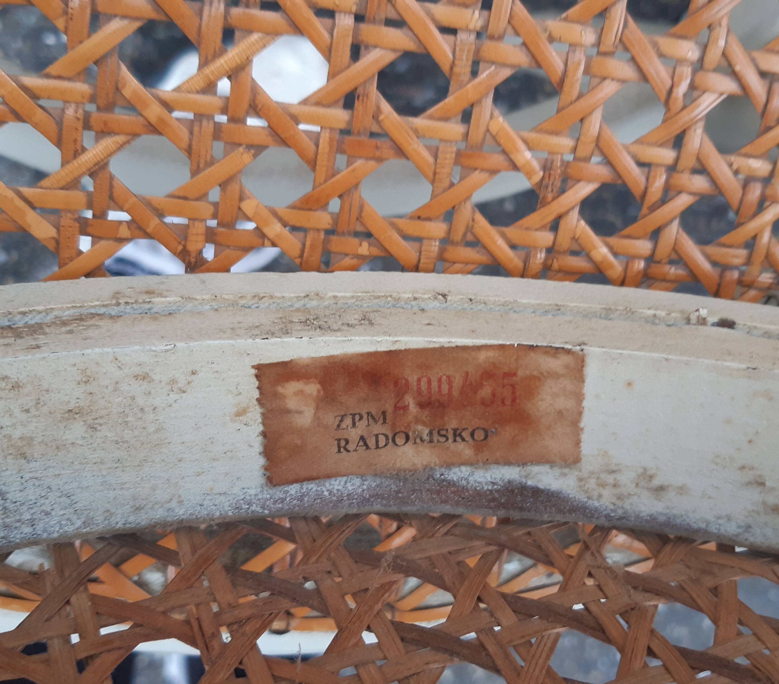 Set of 6 Zpm Radomsko bistro chairs